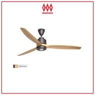 NSB OVIO+ (RB/Oak) 60 Inch DC Motor with Remote Control Ceiling Fan | ESH