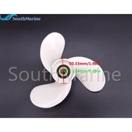 Boat Motor Propeller for Hangkai 2-stroke 4.0 HP / 4-stroke 7hp Outboard Engine