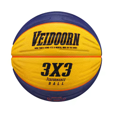 Official PU Basketball for 3X3 Streetball High Performance Superior Grip Elite Bounce for Outdoor In