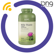 GNC - Herbal Plus 乳薊果清肝精華 200mg 300粒 ✅ 此日期前最佳:2027年9月1日 【奶薊草】 【草本精華】 【適合素食者使用】 【平行進口】