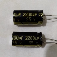 Elco Elko ELCO ELKO Capacitor 2200 UF 35 V Small Body