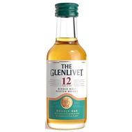 格蘭利威 - 酒辦 格蘭利威12年雙桶單一純麥威士忌 (酒辦 -50ml)#02535 The Glenlivet Double Oak 12 Year Old Single Malt Scotch 