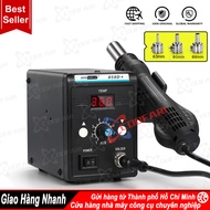 Máy khò nhiệt hàn 858D 858D+ 750W/220V điều chỉnh nhiệt độ 100-500 °C cho các công cụ súng nhiệt hàn