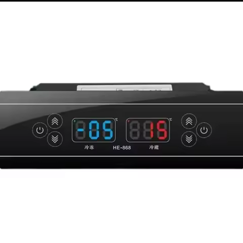 HE-868 Thermostat Freezer Refrigerator Display Cabinet Dual Temperature Dual Digital Display Tempera