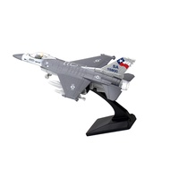 รายละเอียดสูงเครื่องบินรบอัลลอยหล่อจากเครื่องบินรบ F-16 1 100เครื่องบินจำลองยืนด้วย