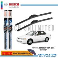 Bosch AEROTWIN Wiper Blade Set for Toyota COROLLA 1987 - 2005 (20 / 18)