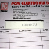 R 10w 4K7 10W4K7J 4.7Kohm 10 watt 4.7 Kohm 4.7K Chalk Resistor 10watt pcmelektrob9090 Buru Order