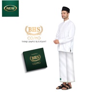 Sarung BHS | Sarung BHS Cosmo Putih Silver | Sarung BHS 100% Original