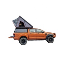 4X4 Offroad small pickup truck Canopy Truck Pickup Triangle Car Camping Roof Top Tent for Camping Ou