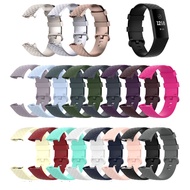 Watch Strap for Fitbit Charge 3 4 Silica Strap Replacement  Wrist Belt Sports Strap for Fitbit Smart Watch Band Accessories Strap