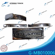 MIT CANTER FB511 1TON OLD FRT GRILLE CHROME [CUSTOM]