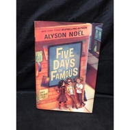 ALYSON NOEL - FIVE DAYS OF FAMOUS