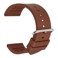 ▣┅❍ MAIKES Sport Watch Strap 20mm 22mm 24mm Watch Accessories Fluoro Rubber Watch Band Man Watchband