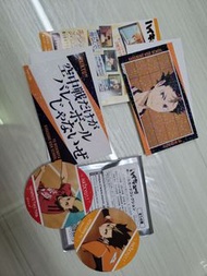 排球少年 西谷 燙金貼紙$35 杯墊30@2