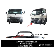 J133S08 HINO DUTRO 300 SERIES WU710 WU720 KANGAROO BAR BLACK COLOUR