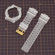 9N9J สายนาฬิกาTPUนิ่มสำรองพร้อมกรอบ,อุปกรณ์เสริมสำหรับนาฬิกาสปอร์ตแฟชั่นสามารถปรับความยาวได้ใช้ได้กับCasio G-Shock GA100 GA110 GA120 GD100 GD110 GD120 GAX100 CNVJ