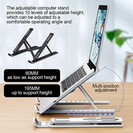 10-levels Adjustable Laptop Stand Portable Non-Slip Foldable Laptop Desk Stand
