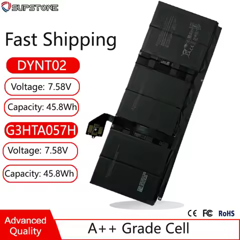 DYNT02 G3HTA052H G3HTA057H G3HTA058H Laptop Battery For Microsoft Surface laptop 3/4 13.5" 15 Inch 1