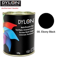 Dylon Multi Purpose Dye 500g Ebony Black (08)