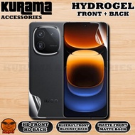 Hydrogel Front + Back Screen Protector Vivo iQOO 13 / iQOO 12 / iQOO 12 Pro