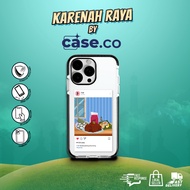 "Raya T-20" - Karenah Raya By Case.Co TPU Bumper Case Casing IP678 Till IP12PROMAX Phone case