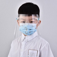 ( Ready Stcok )Safety Face Shield Anti-Fog Frame+Transparent Shield Full Newest For Kids Faceshield
