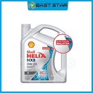 Shell Helix ECO 0W20 Fully Synthetic Engine Oil (3.5L) 0W-20 (Untuk Pasaran Malaysia)