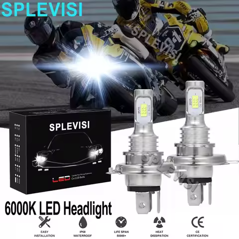 2x70W Pure White Motorcycle Headlight For Yamaha YZF R1 1998 1999 2000-2003 YZF R6 1999-2002 YZF600R