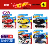 Hot Wheels 2026 Ferrari SF90 Stradale/ F40 Competizione/ Ferrari 12Cilindri/ Ferrari 365/Dino 206 GT