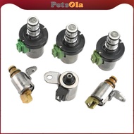 [PETSOLA] Vehicle Transmission Solenoid Set Pressure Sensor Valve Kit for Mazda 4F27E FN4A-EL 2 3 5 
