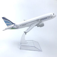 โมเดลเครื่องบิน air Busan airbus A320 ขนาด 16 cm สายการบินเกาหลี ทำด้วยเหล็ก มีฐานตั้งโชว์ให้ สวย งา