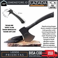 BISA COD - Kapak Pemotong Kayu Material Besi Super Tajam / Kapak Pembelah Kayu Murah Berkualitas