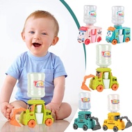 Kids Cute Mini Water Dispenser Fun Children's Bus Mini House Water Kitchen Kids Wate Can T7w3