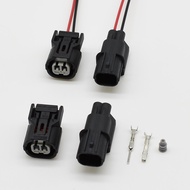 1 Kit 2 Pin 6188-0589 6189-0890 Waterproof Temperature Sensor Plug ABS Sensor Light Wire Socket For 