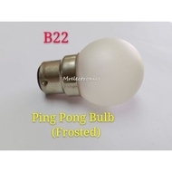 Bulb B22 5W G40 Frosted Ping Pong Bulb.