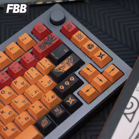 FBB Keycaps Japanese Anime Theme PBT MX Switches For Mechanical Keyboard Keycap Full Size DIY Comput