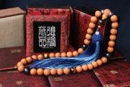 尼泊爾鳳眼菩提子 14mm 36顆 流蘇款 客製化佛珠設計 念珠 項鍊