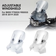 Motorcycle Adjustable Windshield for BMW F750GS F850GS Windscreen Wind Deflectors Screen Visor Prote