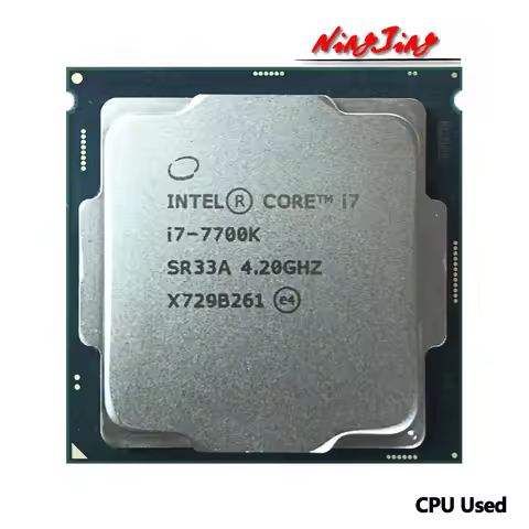 Intel Used Core i7-7700K i7 7700K 4.2 GHz 8M 91W LGA 1151