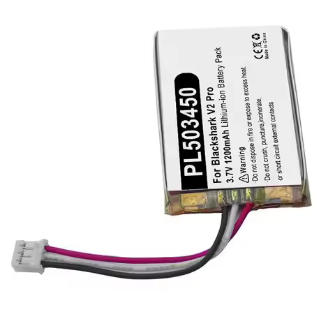 New 1200mAh XDOU Wireless Headset Battery for RAZER Blackshark V2 Pro PL503450 Batteries