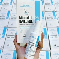 Xịt Mọc Tóc MINOXIDIL BAILLEUL 2% 5% - NGĂN RỤNG TÓC KÍCH THÍCH MỌC TÓC [Hộp 3 lọ 60ml]