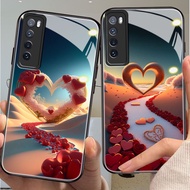 DMY case love huawei nova4 nova3i i nova5i nova2 nova7 nova11 y7a nova3 I nova10 nova7 nova8 e nova9 y9 y7 pro se prime 2019 lite tempered glass case