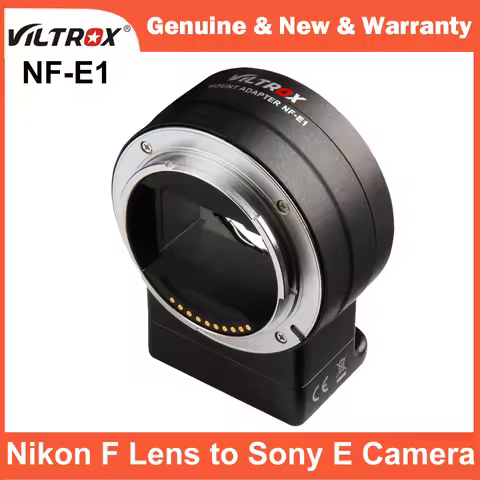 Viltrox NF-E1 Lens Adapter Auto Focus for Nikon F-Mount Lens to Sony E-Mount Camera Sony A7III A7II 