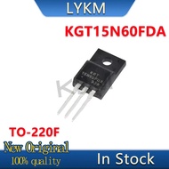 10/PCS New Original KGT15N60FDA 15N60FDA 600V 15A TO-220F MOS field effect tube In Stock E6MV