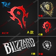 New Style WOW World of Warcraft Tribe LOGO LOGO Mobile Phone Sticker Laptop Metal Sticker