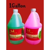 MELLINA 1gallon Foot SOAK :PEPPERMINT/GREEN TEA(1box 6gallon)