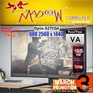 MSI Optix G27CQ4 27 165Hz QHD 1ms VA Panel Type Curved Gaming Monitor(3Y) 10.10 Mega Sales coming so