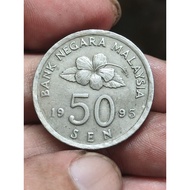 Malaysia old coin collection 1995 original good condition.