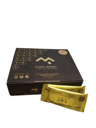 Original Magic Honey Pure Honey with Cinnamon and Guarana 24sachets 10g