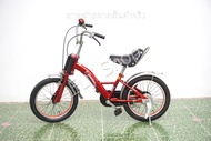 จักรยานเด็กญี่ปุ่น - ล้อ 16 นิ้ว - ไม่มีเกียร์ - Cadillac - สีแดง [จักรยานมือสอง]